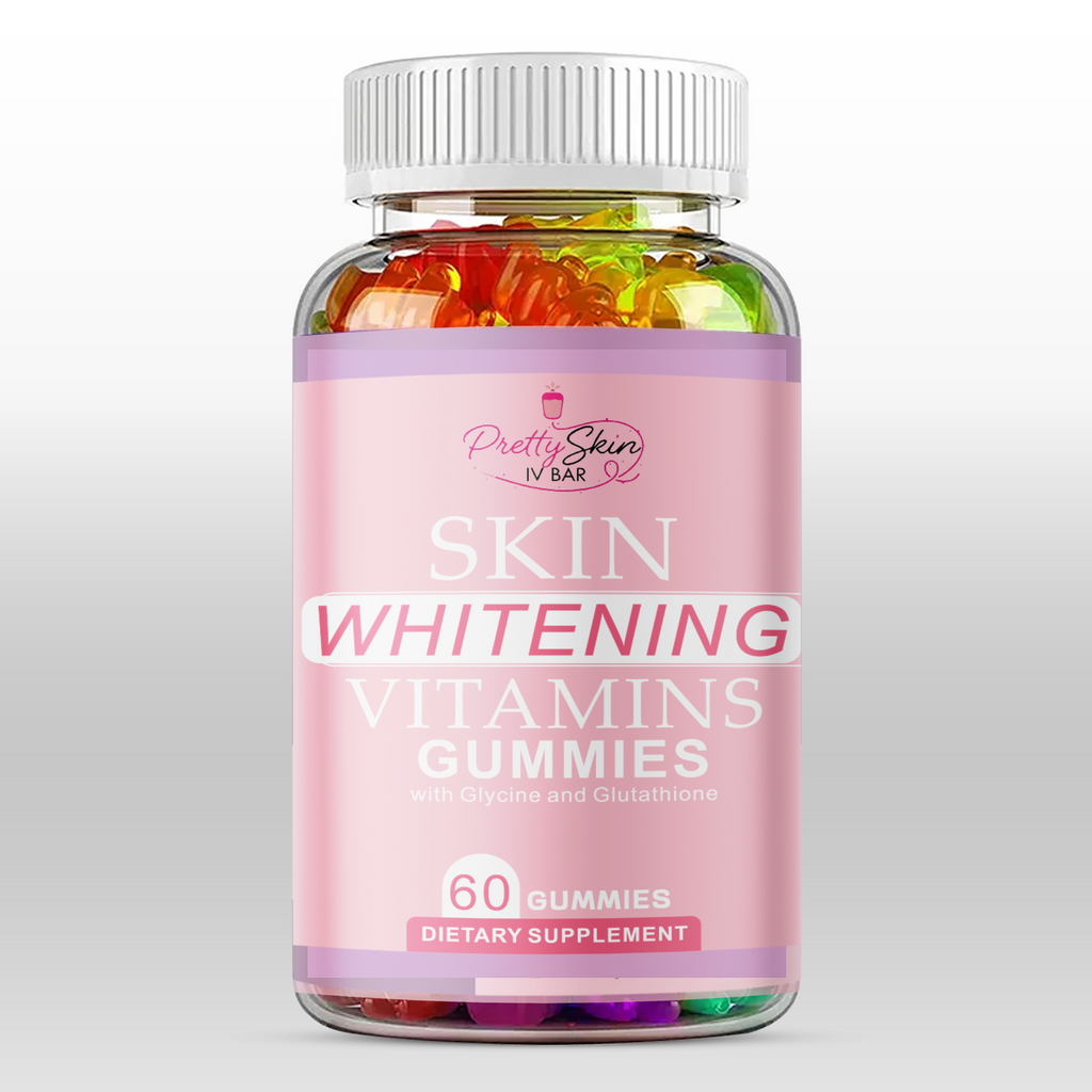 Prettyskin glutathione Skin Whitening Vitamin Gummies (60 Gummies)