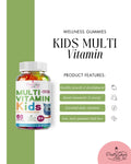 Prettyskin Glow Kids Multivitamin Gummies – Daily Wellness Support (60 Gummies)