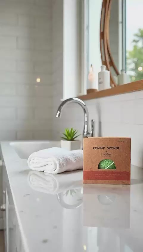 Prettyskin Konjac Facial Sponge – Gentle Exfoliating